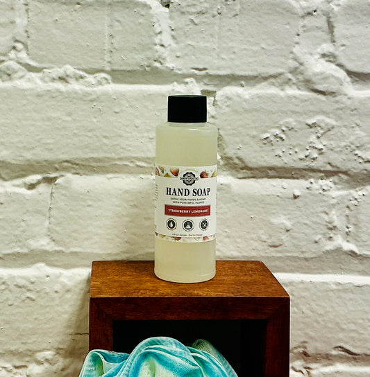 Liquid Hand Soap, 4 oz - Strawberry Lemonade