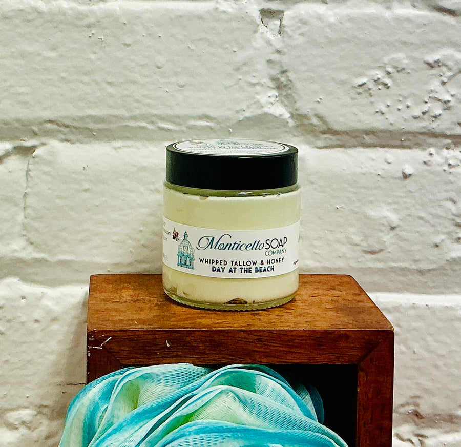 Whipped Tallow & Honey, 4 oz. - Day at the Beach
