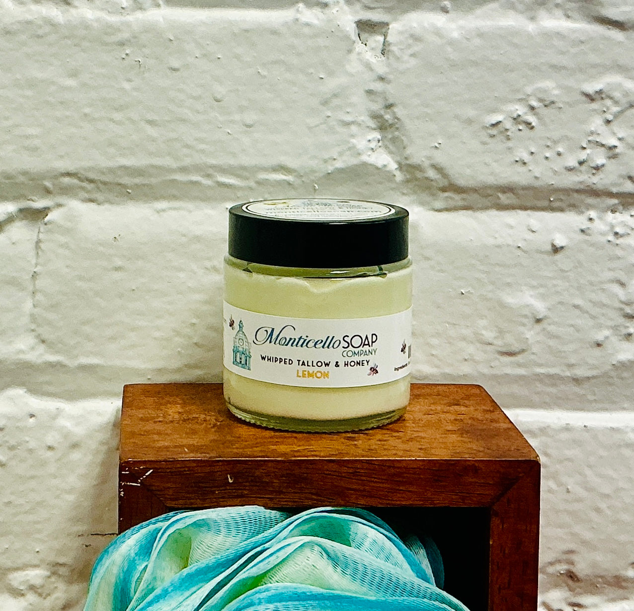 Whipped Tallow & Honey, 4 oz. - Lemon