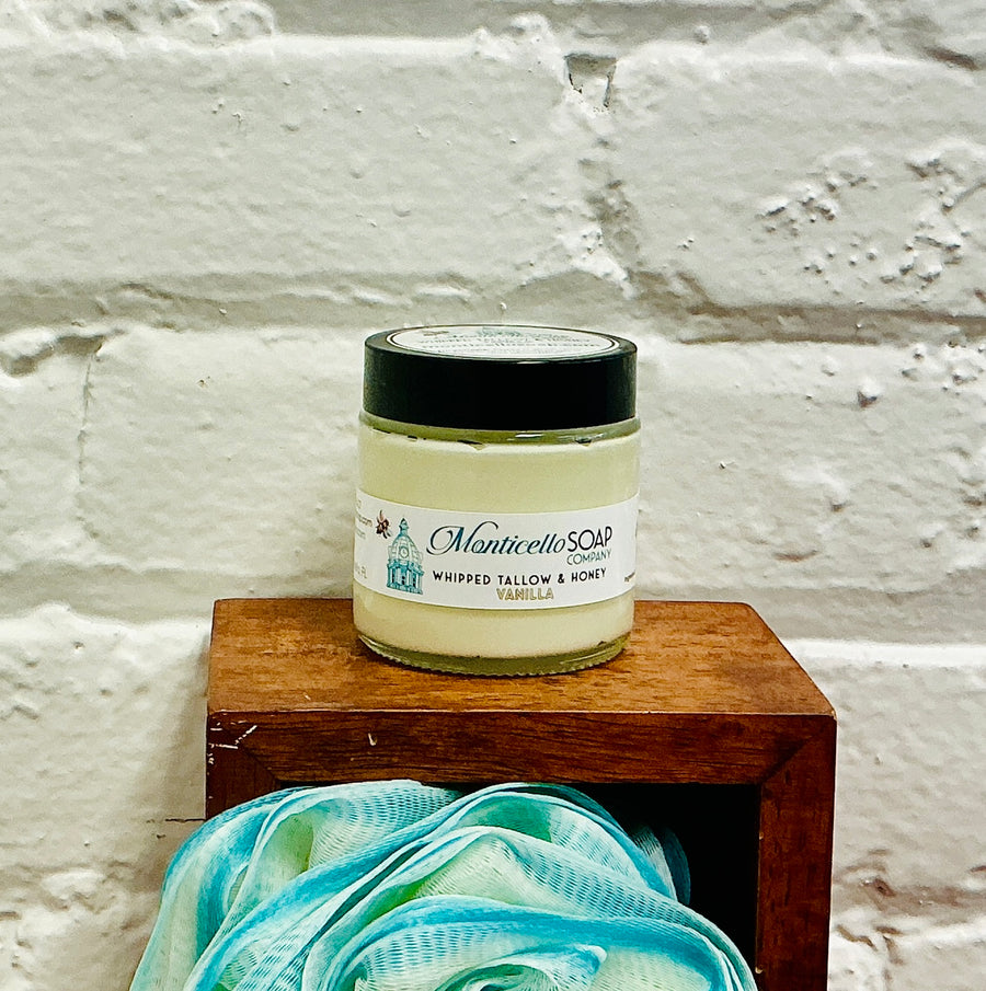 Whipped Tallow & Honey, 4 oz. - Vanilla
