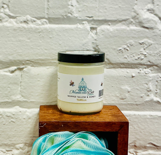 Whipped Tallow & Honey, 8 oz. - Vanilla