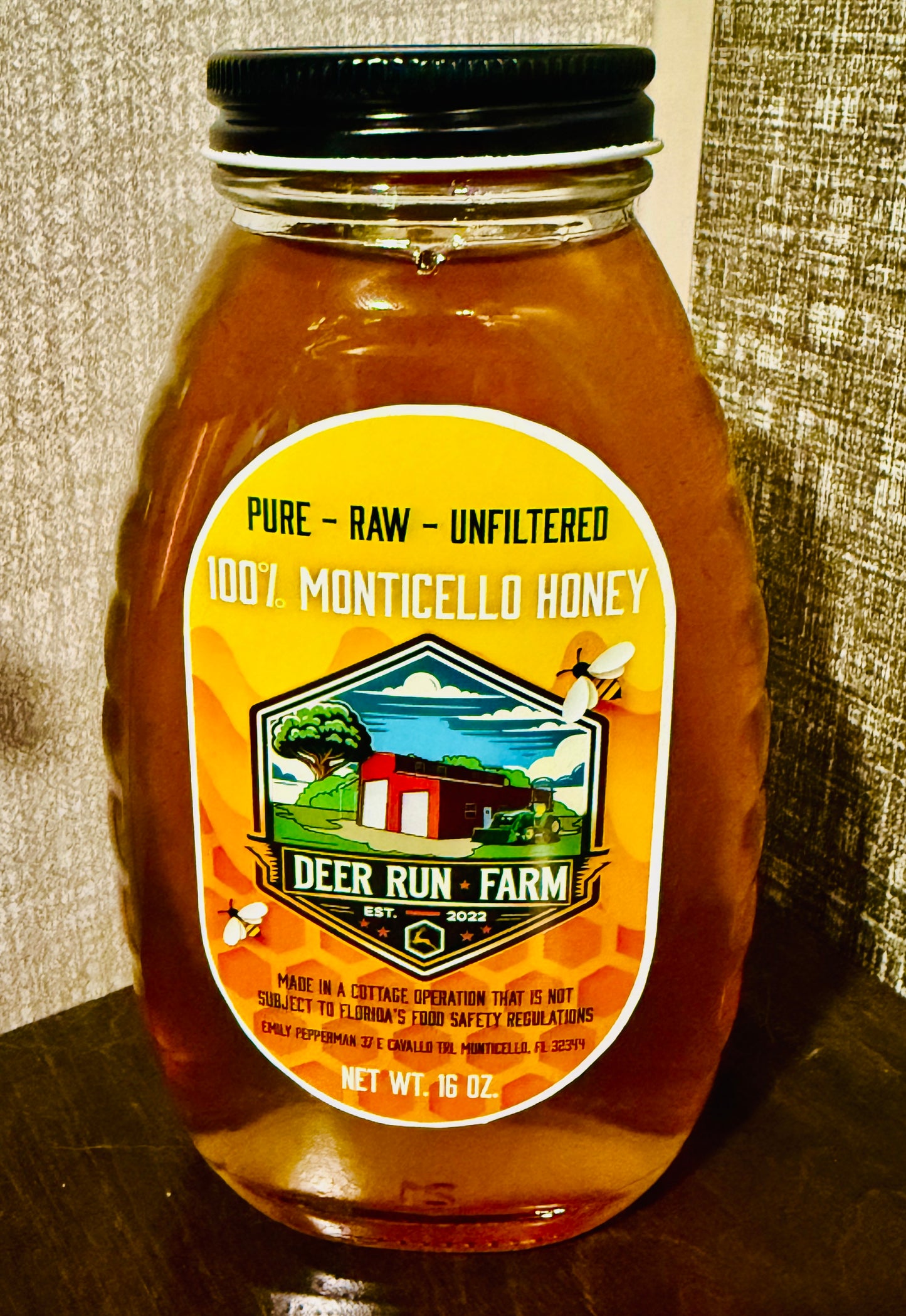 Deer Run Farm Honey 1 lb