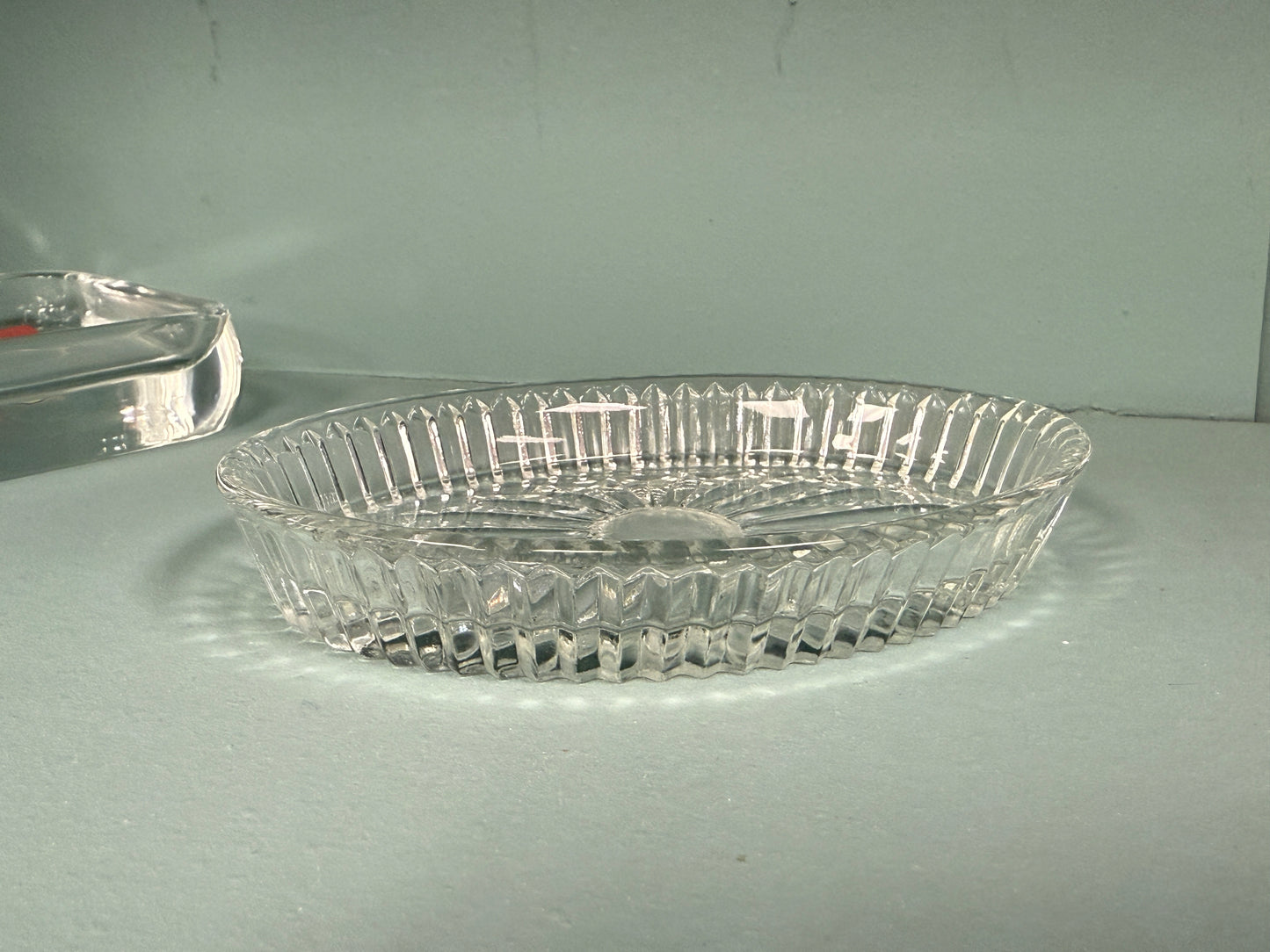 Crystal Princess House Oval Soap Dish