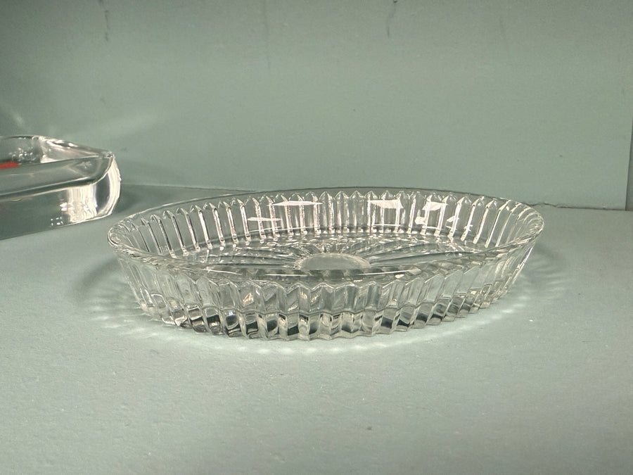 Crystal Princess House Oval Soap Dish