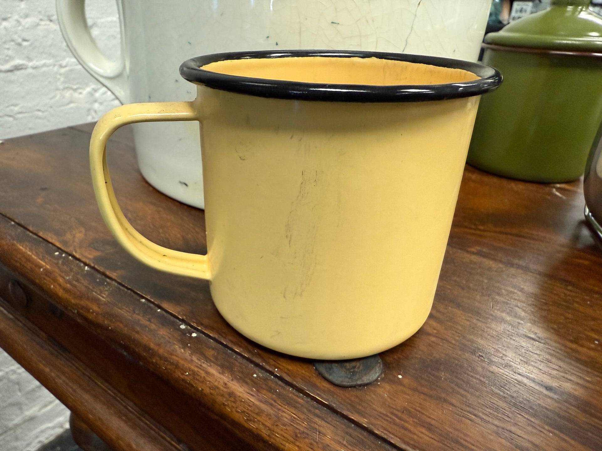 Retro Enamel Mug