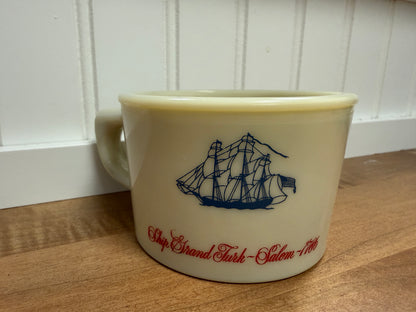 Vintage Old Spice Grand Turk Ship Salem 1786 and 1794 Shave Mug