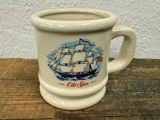 Vintage Old Spice Grand Turk Shave Mug