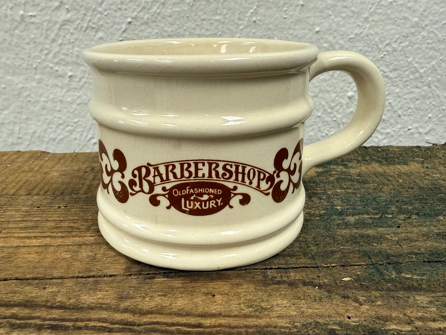 Vintage Barbershop Shaving Mug