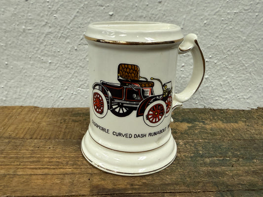 Vintage Oldsmobile Curved Dash Runabout 1901 Mustache Mug