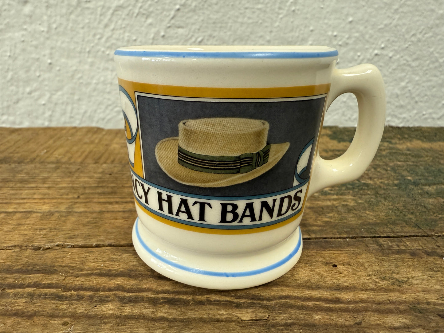 Vintage Franklin Porcelain Miniature Shave Mugs