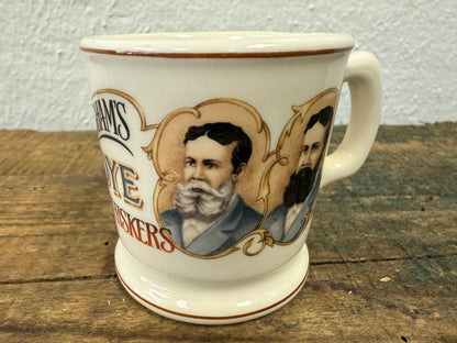 Vintage Franklin Porcelain Miniature Shave Mugs