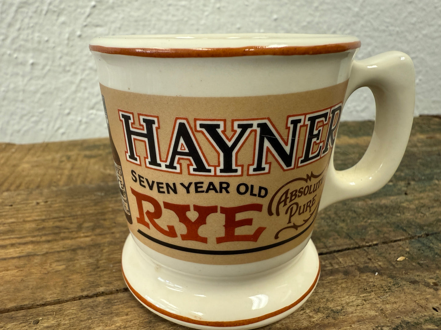Vintage Franklin Porcelain Miniature Shave Mugs