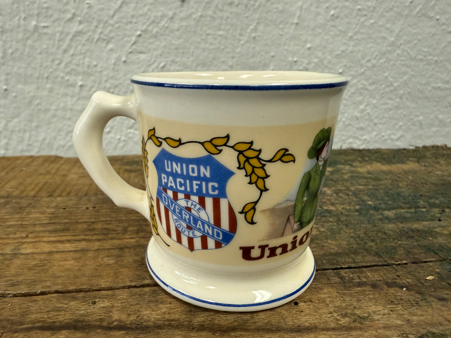 Vintage Franklin Porcelain Miniature Shave Mugs