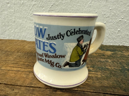 Vintage Franklin Porcelain Miniature Shave Mugs