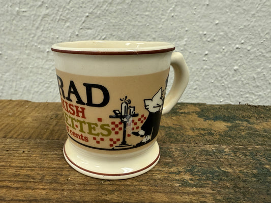Vintage Franklin Porcelain Miniature Shave Mugs