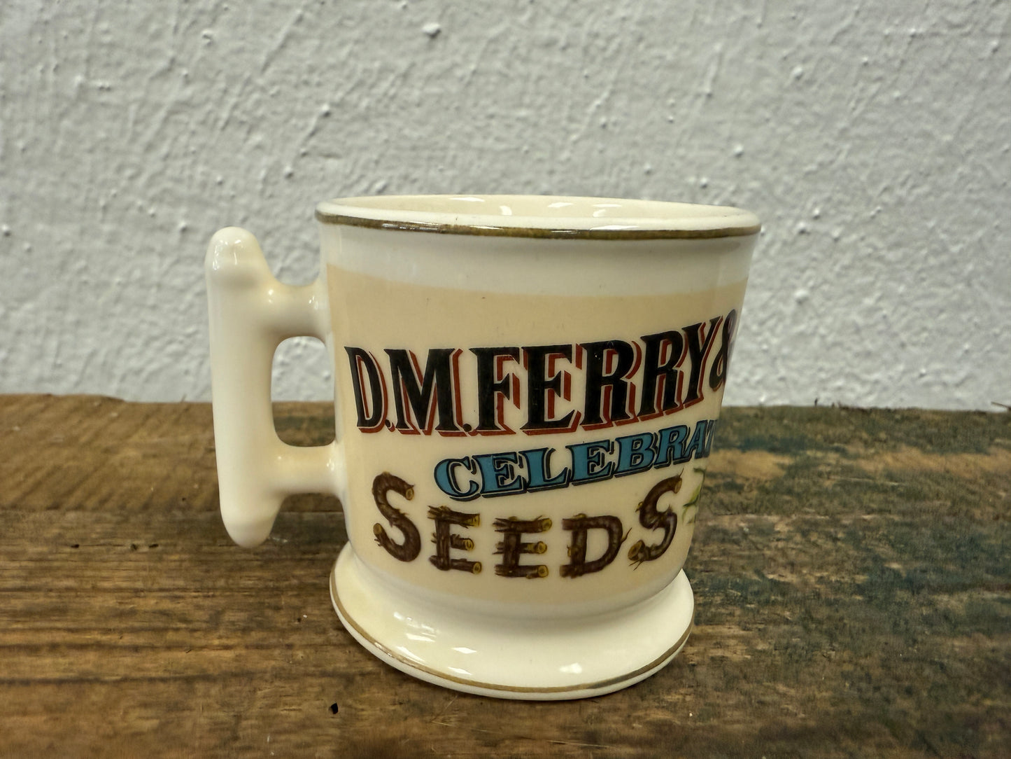 Vintage Franklin Porcelain Miniature Shave Mugs