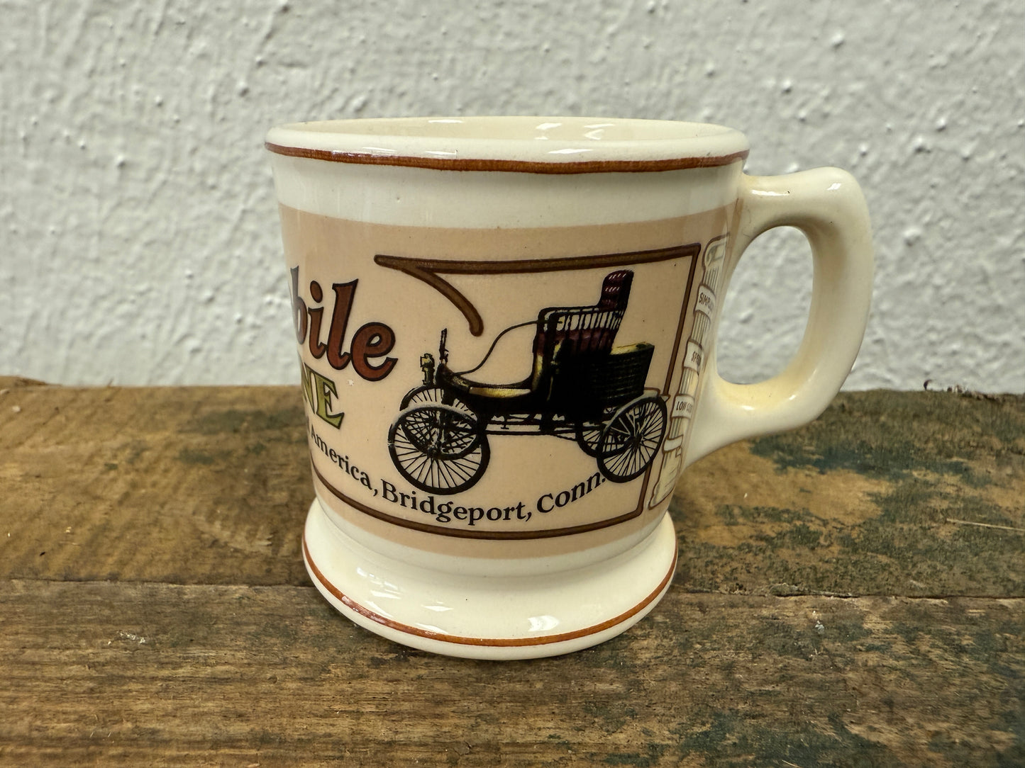 Vintage Franklin Porcelain Miniature Shave Mugs