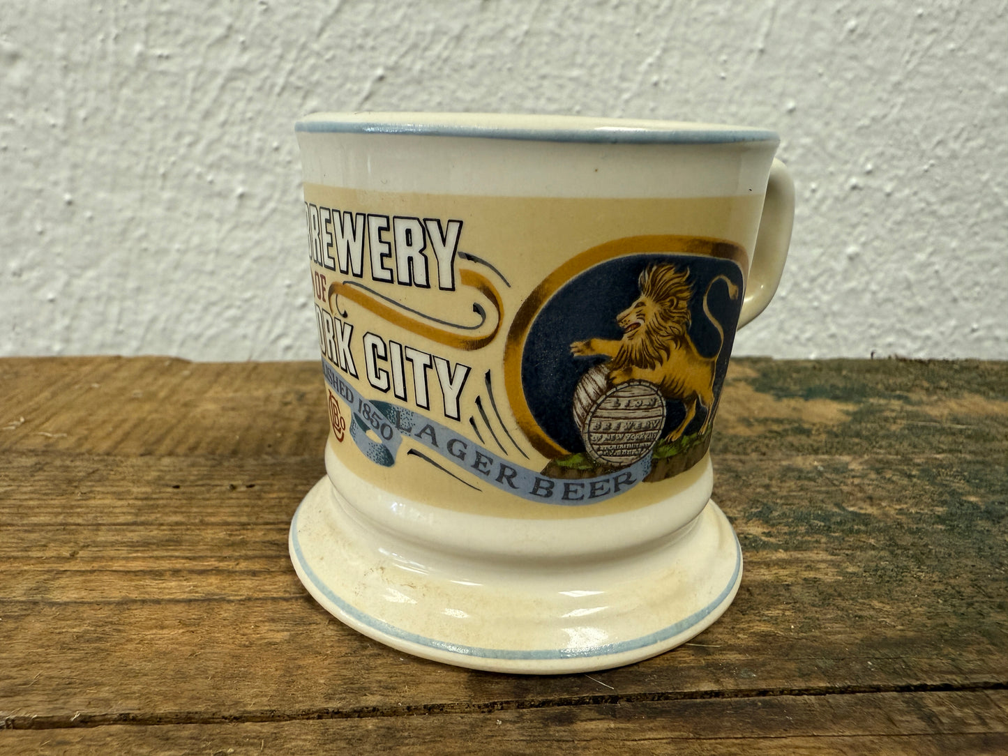 Vintage Franklin Porcelain Miniature Shave Mugs