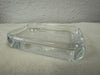 Clear Glass Aurea Decor Soap Dish