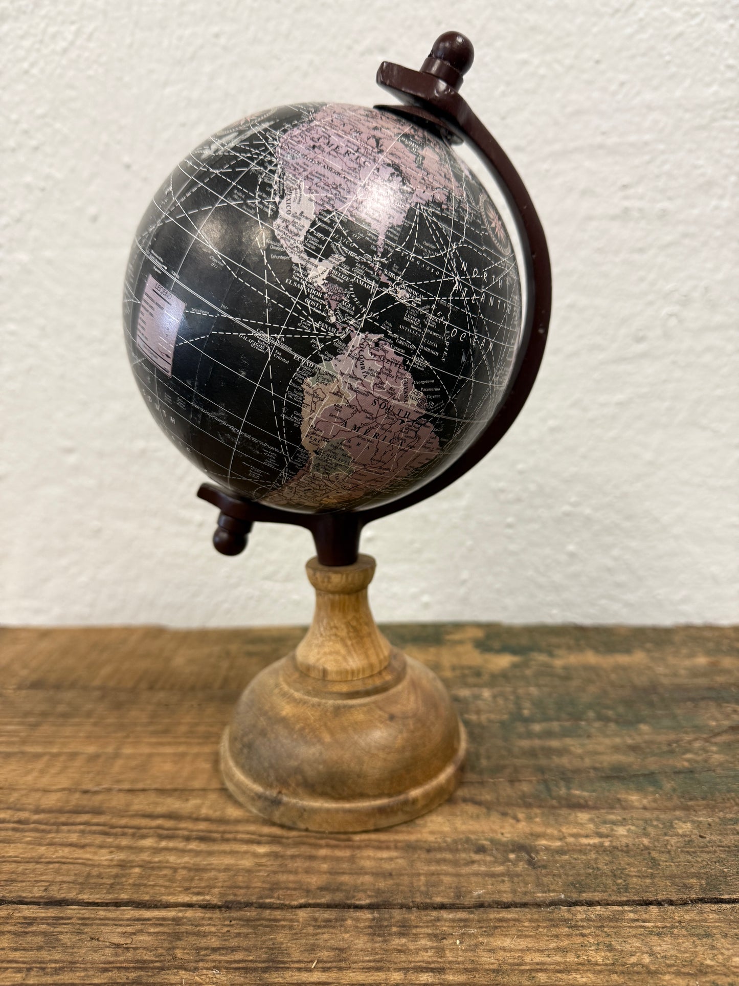 Small World Globe with Marble Base