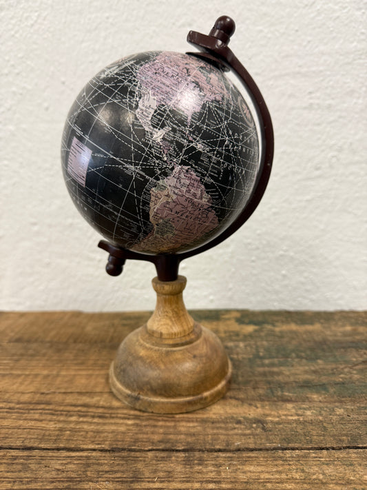 Small World Globe with Marble Base