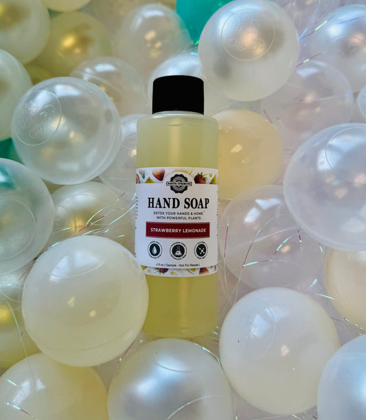 Liquid Hand Soap, 4 oz - Strawberry Lemonade