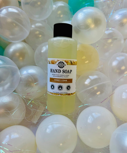Liquid Hand Soap, 4 oz - Honey Comb