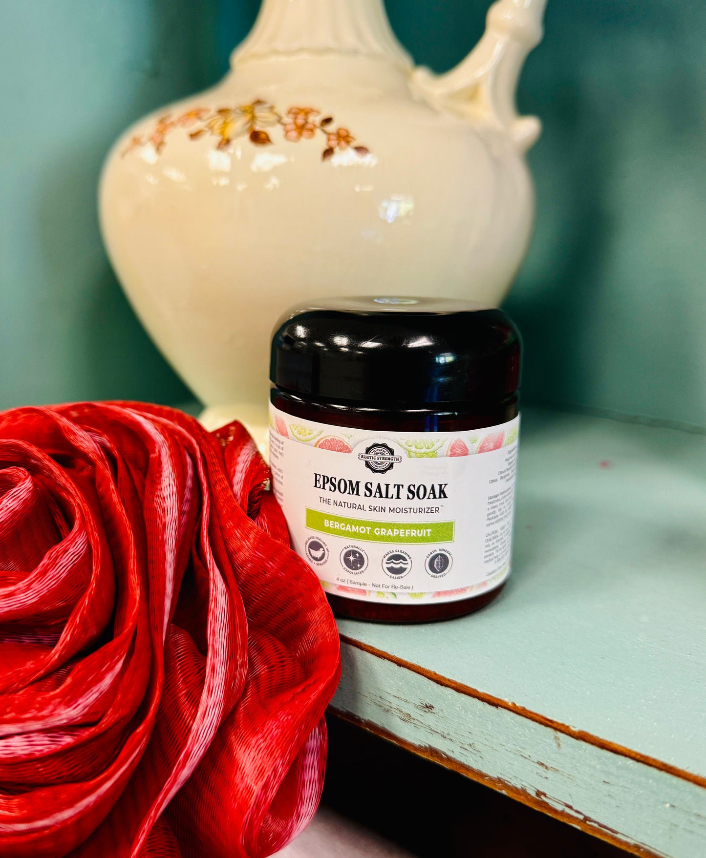 Epsom Salt, 4 oz - Bergamot Grapefruit