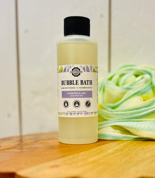 Bubble Bath, 4 oz - Lavender Lime
