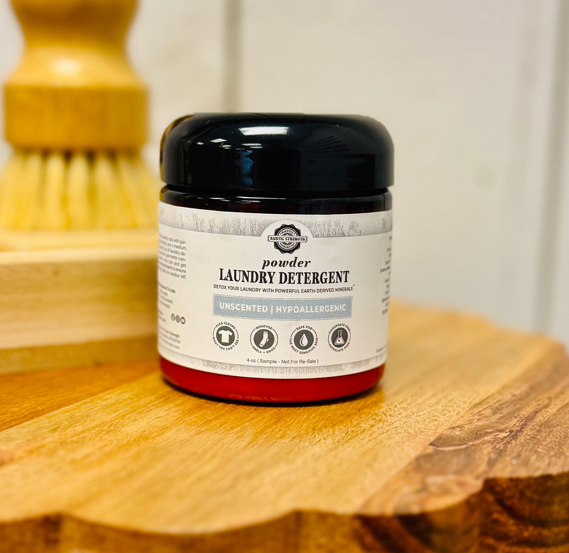 Powder Laundry Detergent, 4oz - Unscented