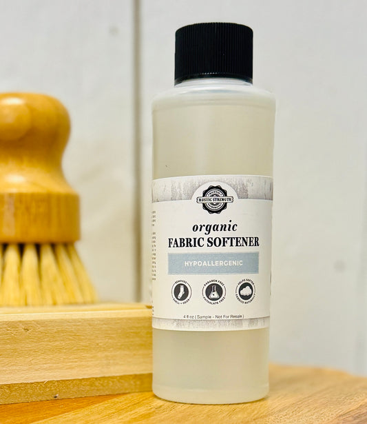 Organic Fabric Softener, 4 oz - Unscented