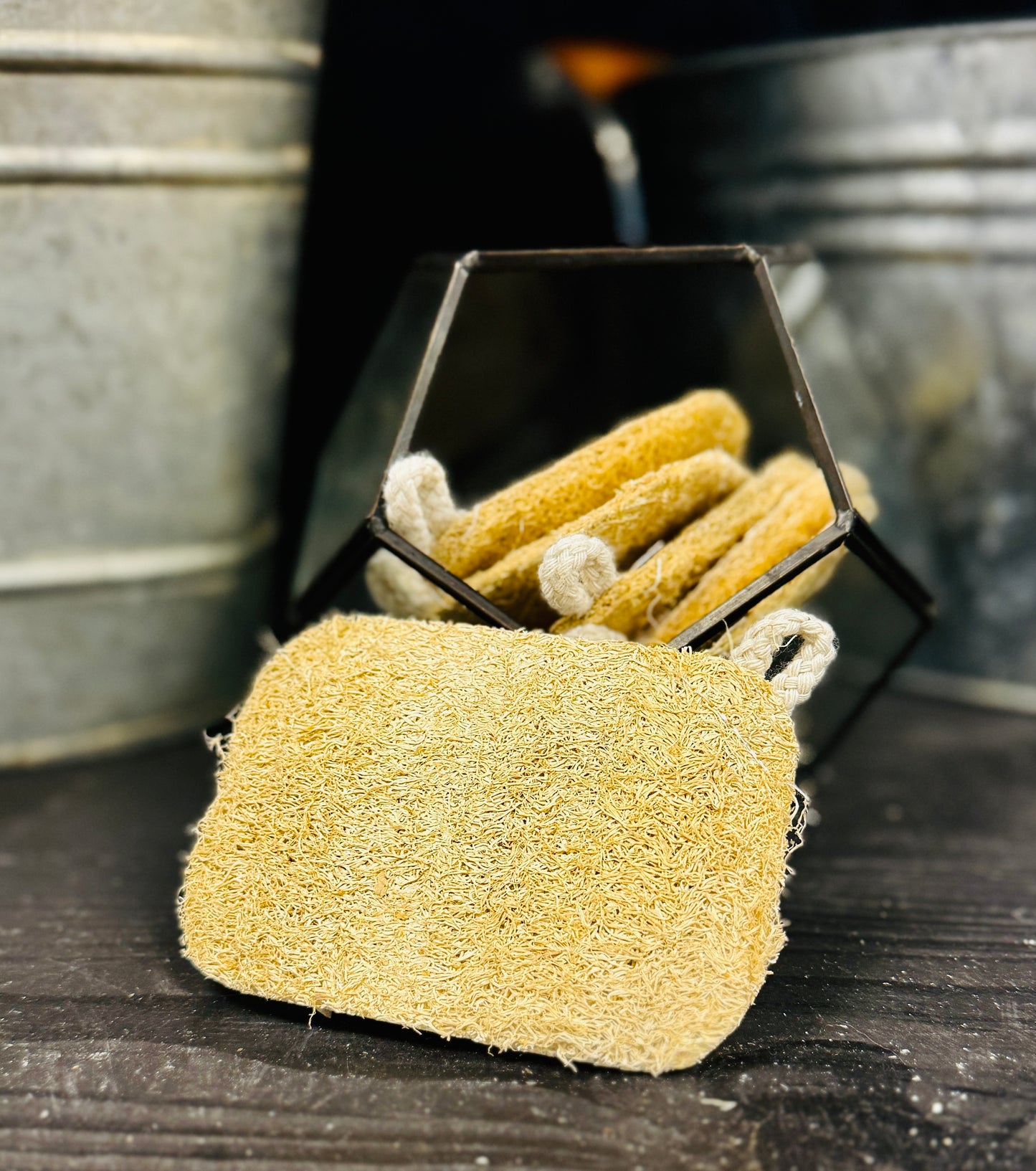 Loofa Cleaning Scrubber