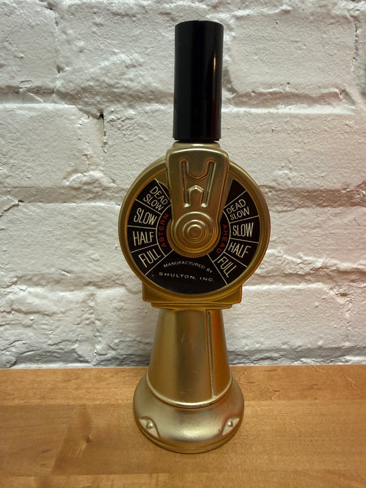 Vintage Old Spice “Ship’s Telegraph” Decanter – Nautical Collectible (Shulton, Inc.)