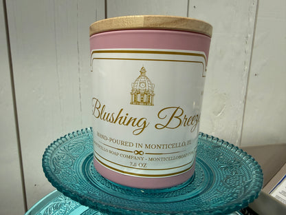 Hand-Poured Blushing (Love Spell) Breeze Soy Wax Candle