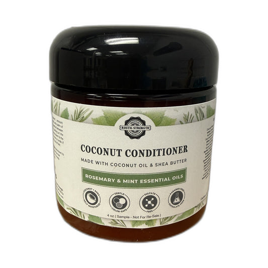 Coconut Conditioner, 4 oz - Rosemary & Mint