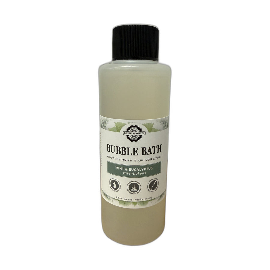 Bubble Bath, 4 oz - Mint & Eucalyptus