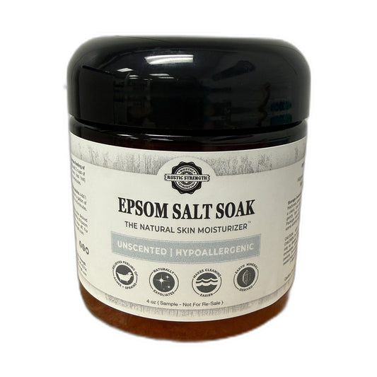 Epsom Salt, 4 oz - Unscented