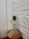 Antique Glass Oil Lamp with 