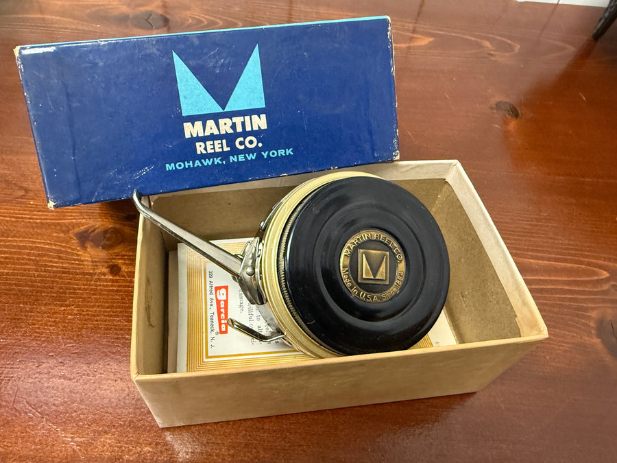 Vintage Martin Reel Co. Automatic Fly Reel — With Original Box