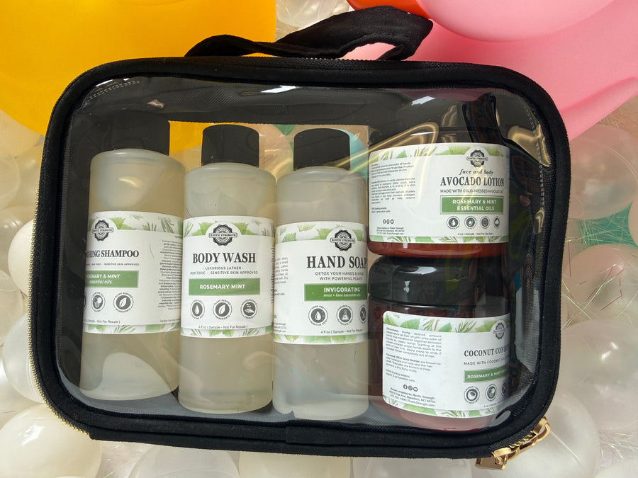 Rosemary & Mint Travel Gift Set (soap)