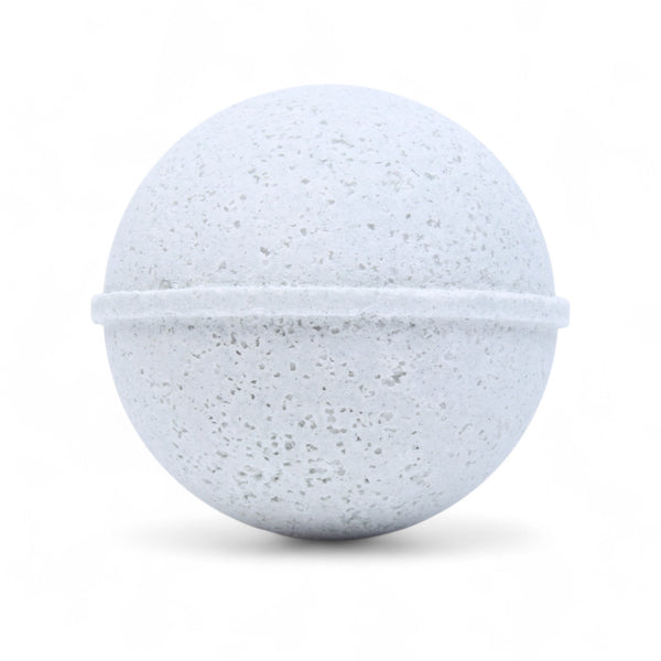 Key Lime All-Natural Bath Bomb handcrafted by Monticello Soap Company, real key lime essential oil bath bomb with botanical color