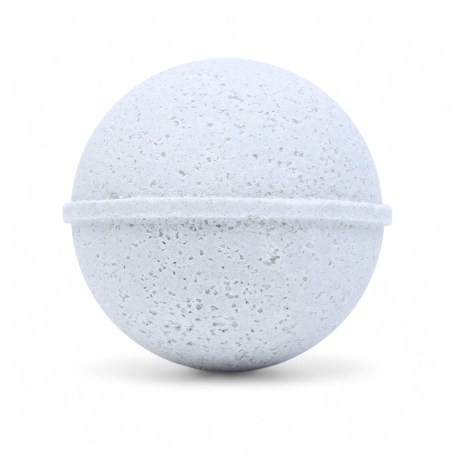 Key Lime All-Natural Bath Bomb handcrafted by Monticello Soap Company, real key lime essential oil bath bomb with botanical color