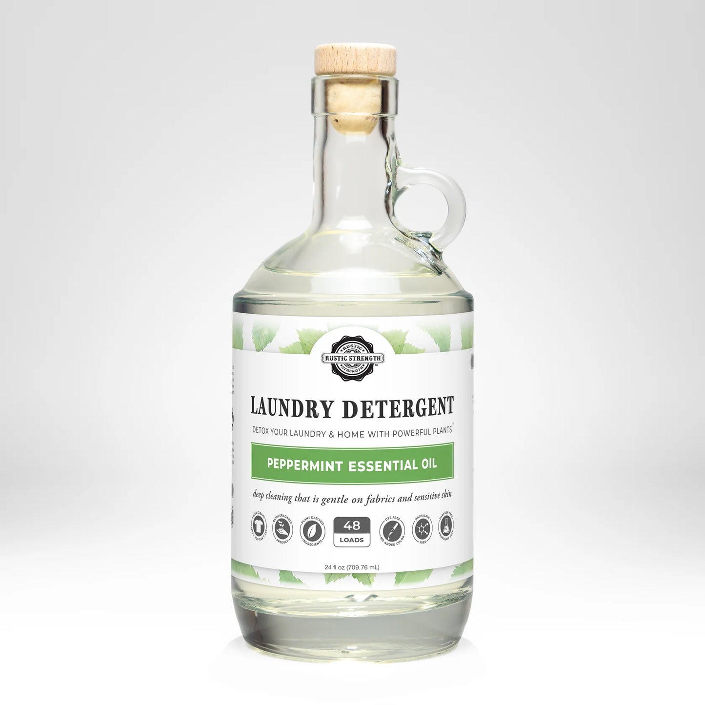 Liquid Laundry Detergent, 24 oz. - Peppermint