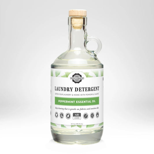 Liquid Laundry Detergent, 24 oz. - Peppermint