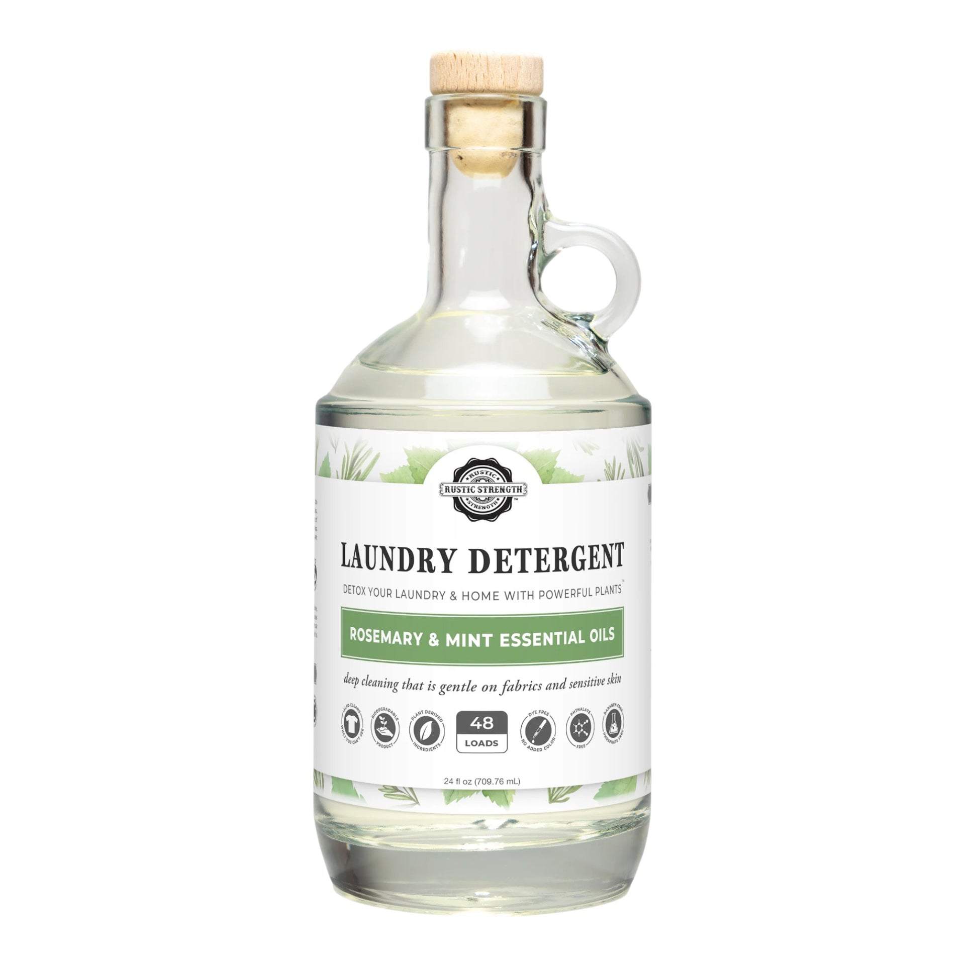Liquid Laundry Detergent, 24 oz. - Rosemary & Mint