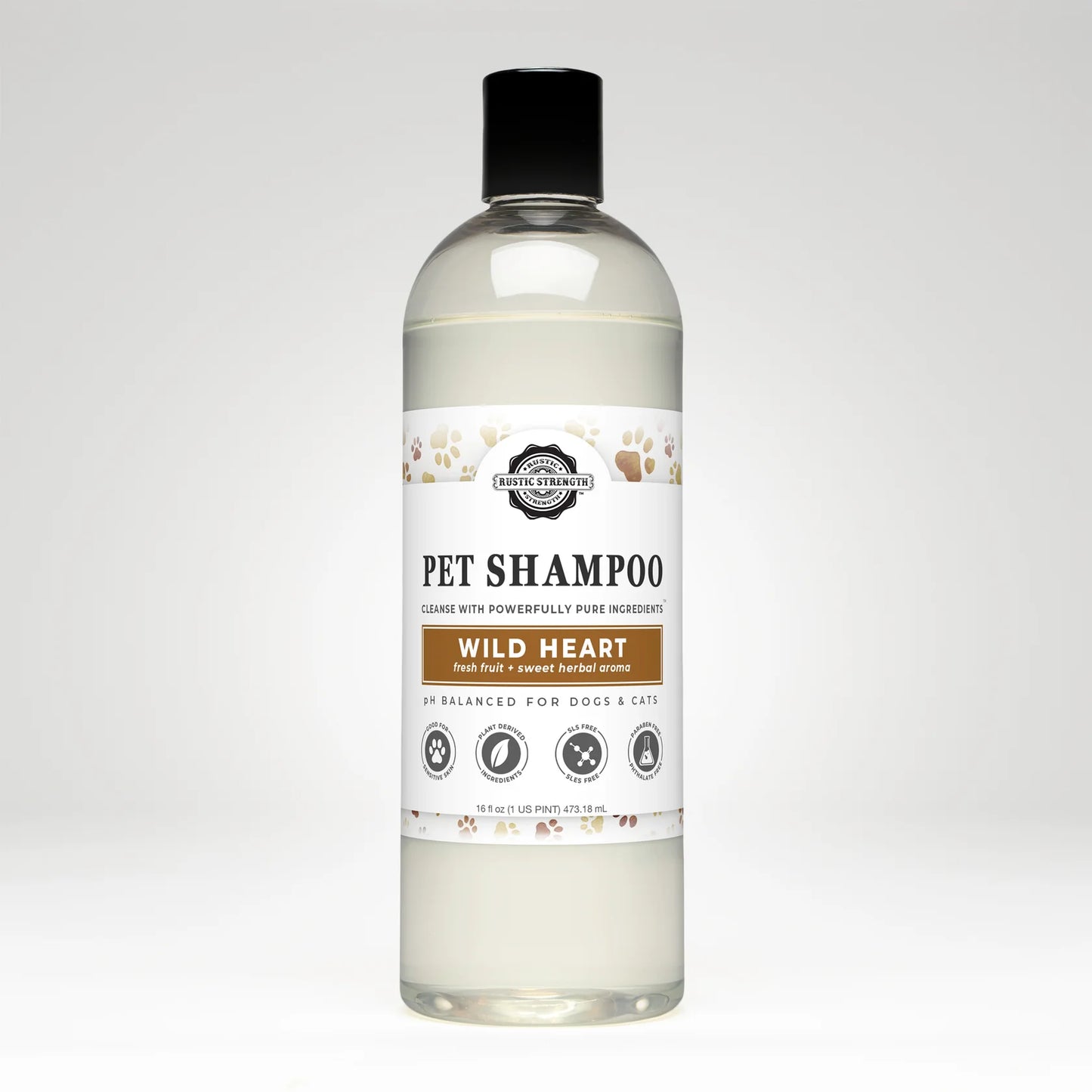 Pet Shampoo, 16 oz - Wild Heart