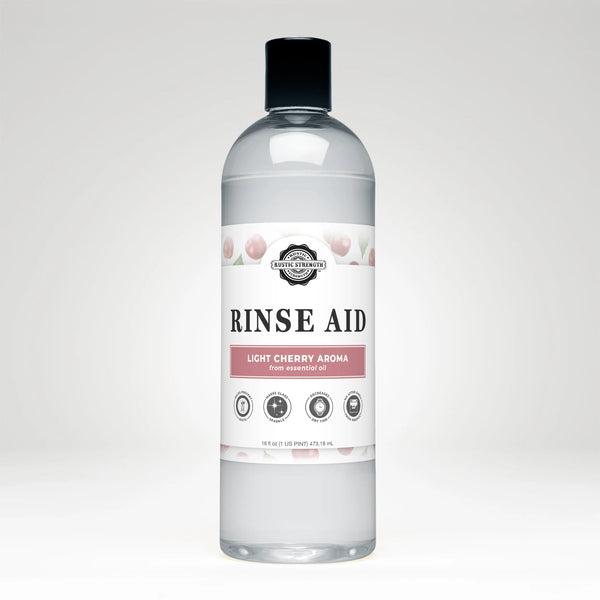 Rinse Aid for Automatic Dishwasher, 16 oz. - Light Cherry