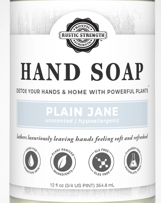 Liquid Hand Soap, 4 oz - Plain Jane