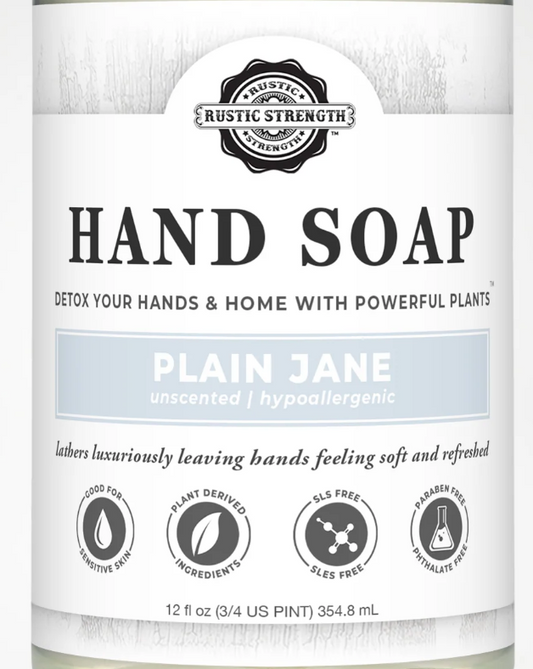 Liquid Hand Soap, 4 oz - Plain Jane