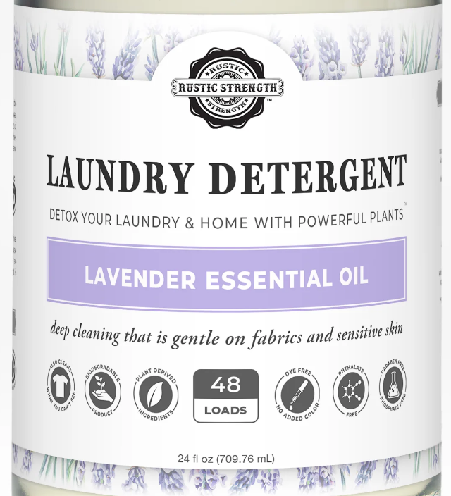 Liquid Laundry Detergent, 4 oz - Lavender